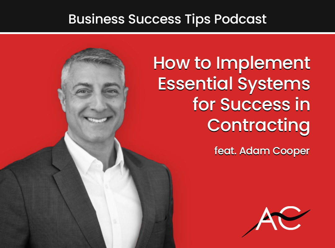 Adam Cooper featured on the Business Success Tips Podcast